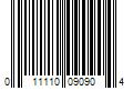 Barcode Image for UPC code 011110090904