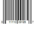 Barcode Image for UPC code 011110091857