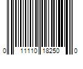 Barcode Image for UPC code 011110182500