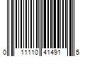 Barcode Image for UPC code 011110414915