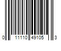 Barcode Image for UPC code 011110491053