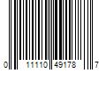 Barcode Image for UPC code 011110491787