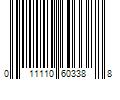 Barcode Image for UPC code 011110603388