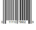 Barcode Image for UPC code 011110799029