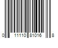 Barcode Image for UPC code 011110810168