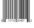 Barcode Image for UPC code 011110814012