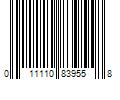 Barcode Image for UPC code 011110839558