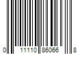 Barcode Image for UPC code 011110860668