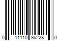 Barcode Image for UPC code 011110862280