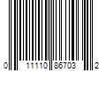 Barcode Image for UPC code 011110867032