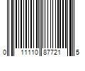 Barcode Image for UPC code 011110877215