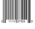 Barcode Image for UPC code 011110879295