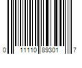 Barcode Image for UPC code 011110893017