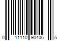 Barcode Image for UPC code 011110904065