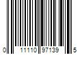 Barcode Image for UPC code 011110971395