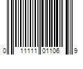 Barcode Image for UPC code 011111011069