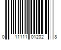 Barcode Image for UPC code 011111012028