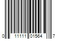 Barcode Image for UPC code 011111015647