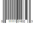 Barcode Image for UPC code 011111016323