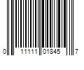 Barcode Image for UPC code 011111018457