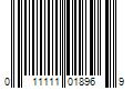 Barcode Image for UPC code 011111018969