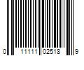 Barcode Image for UPC code 011111025189