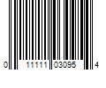 Barcode Image for UPC code 011111030954