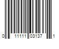 Barcode Image for UPC code 011111031371