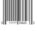 Barcode Image for UPC code 011111038233