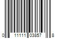 Barcode Image for UPC code 011111038578