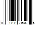 Barcode Image for UPC code 011111045965