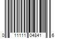 Barcode Image for UPC code 011111048416