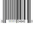 Barcode Image for UPC code 011111048430