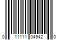 Barcode Image for UPC code 011111049420