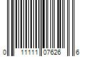 Barcode Image for UPC code 011111076266