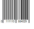 Barcode Image for UPC code 0111110884029