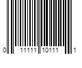 Barcode Image for UPC code 011111101111