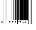 Barcode Image for UPC code 011111211247