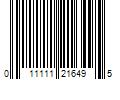 Barcode Image for UPC code 011111216495