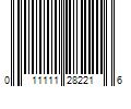 Barcode Image for UPC code 011111282216