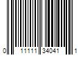 Barcode Image for UPC code 011111340411