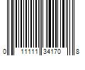 Barcode Image for UPC code 011111341708