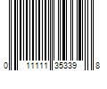 Barcode Image for UPC code 011111353398