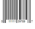 Barcode Image for UPC code 011111397897