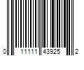 Barcode Image for UPC code 011111439252