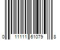 Barcode Image for UPC code 011111610798