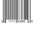 Barcode Image for UPC code 011111638556