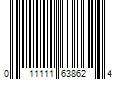 Barcode Image for UPC code 011111638624