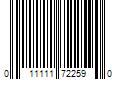 Barcode Image for UPC code 011111722590