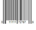 Barcode Image for UPC code 011111727878